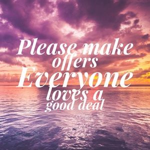 Always willing to take an offer